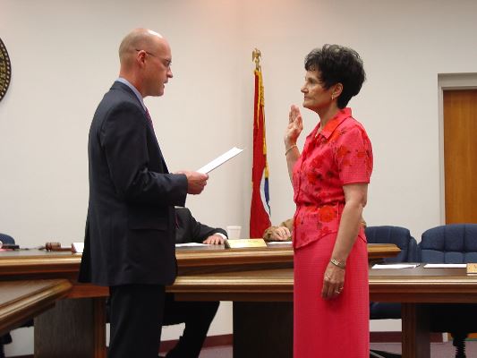 Sherry Swearing In